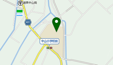 中山小学校の地図画像