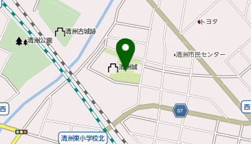 清洲文化広場の地図画像