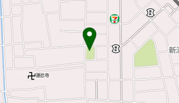 土田公園の地図画像