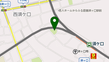 迫間公園の地図画像