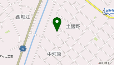 新川ふれあい防災センターの地図画像