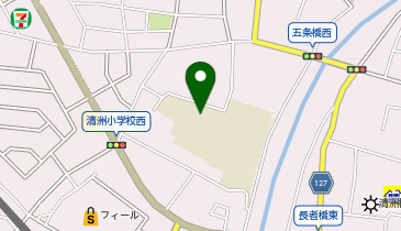 清洲小学校の地図画像
