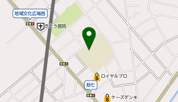 星の宮小学校の地図画像