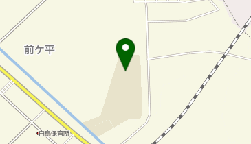 白鳥小学校の地図画像