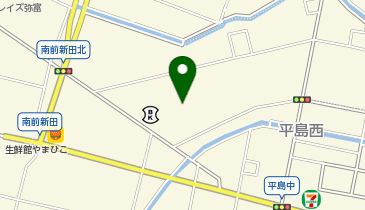 桜保育所の地図画像