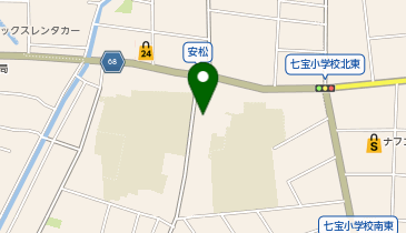 七宝公民館の地図画像