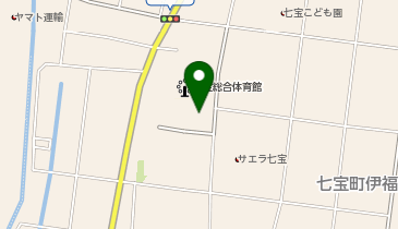 七宝総合体育館の地図画像