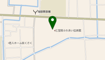七宝焼アートヴィレッジの地図画像
