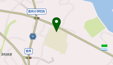 音貝小学校の地図画像