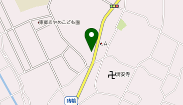 諸輪公民館の地図画像