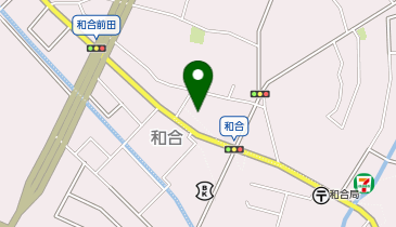 和合公民館の地図画像