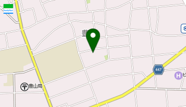 東部学習等供用施設駐車場の地図画像