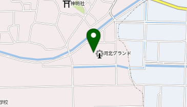 大口町河北グラウンドの地図画像