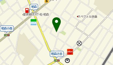 柏森学習等供用施設の地図画像