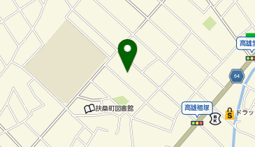 扶桑町老人憩いの家の地図画像