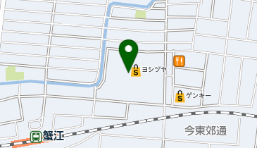 ヨシヅヤJR蟹江駅前店の地図画像