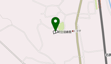 阿久比町立図書館の地図画像