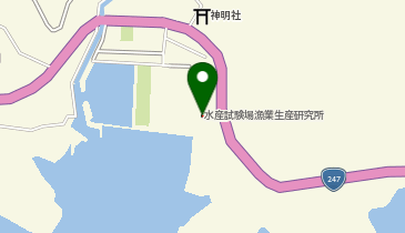 愛知県水産試験場漁業生産研究所の地図画像