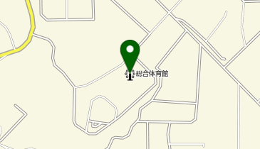 南知多町総合体育館の地図画像