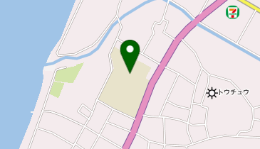 野間小学校(グランド)の地図画像