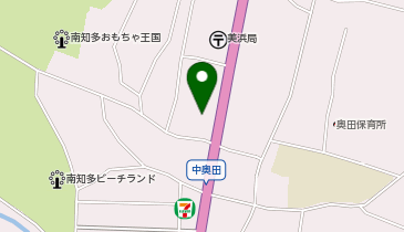 奥田公民館(駐車場)の地図画像