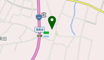 奥田南公会堂の地図画像