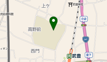 武豊小学校の地図画像