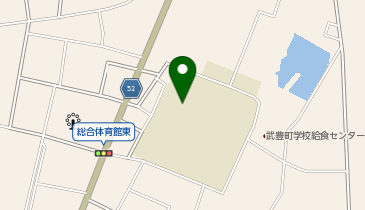 富貴中学校の地図画像