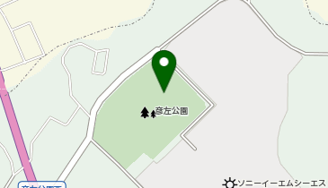 彦左公園の地図画像