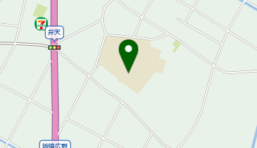 坂崎小学校運動場の地図画像