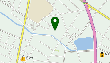 大草保育園園庭の地図画像