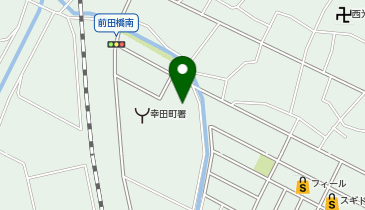 菱池保育園遊戯室の地図画像
