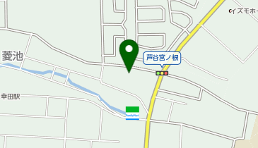 幸田保育園遊戯室の地図画像