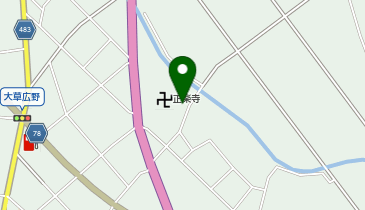 大草西コミュニティホームの地図画像