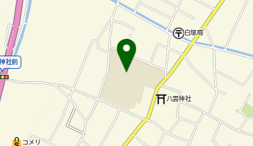 白塚小学校の地図画像