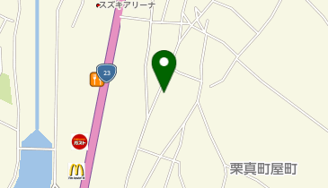町屋会館の地図画像