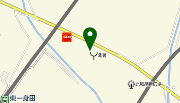 津市北消防署の地図画像
