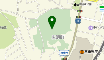 津偕楽公園の地図画像