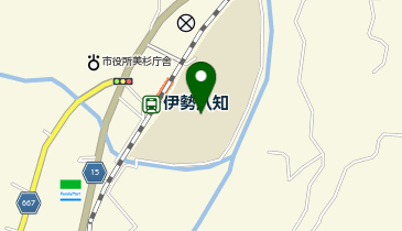 美杉中学校の地図画像