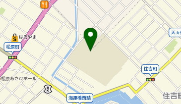 富洲原小学校の地図画像