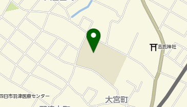 羽津小学校の地図画像