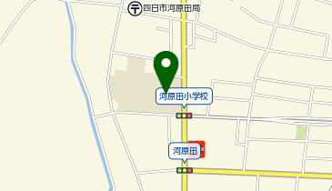 河原田小学校の地図画像