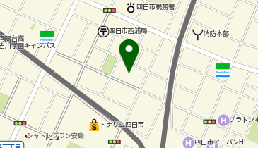 中部地区市民センターの地図画像