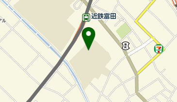 富田小学校の地図画像