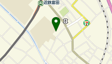 富田地区市民センターの地図画像