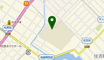 富洲原小学校の地図画像