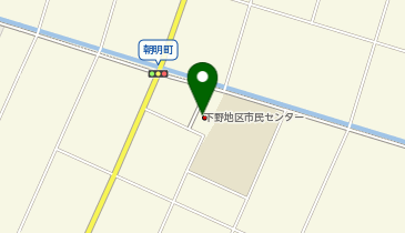 下野地区市民センターの地図画像