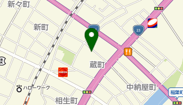 なやプラザの地図画像