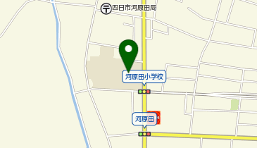 河原田小学校の地図画像