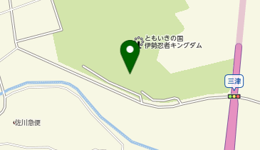 伊勢忍者キングダム駐車場の地図画像